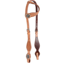 Load image into Gallery viewer, Country Legend Buckstitch/Basket One Ear Headstall - FG Pro Shop Inc.
