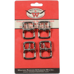 no121 Bridle Buckle Chrome Plated Bronze - FG Pro Shop Inc.