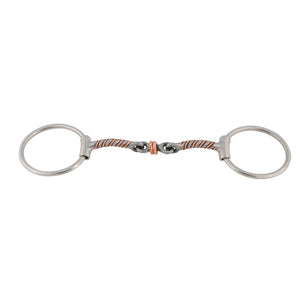 Dee Butterfield Loose Ring 3-Pieces Snaffle Bit