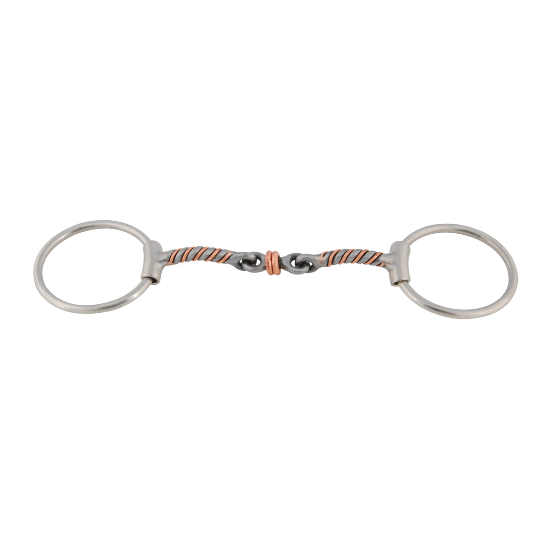 Dee Butterfield Loose Ring 3-Pieces Snaffle Bit