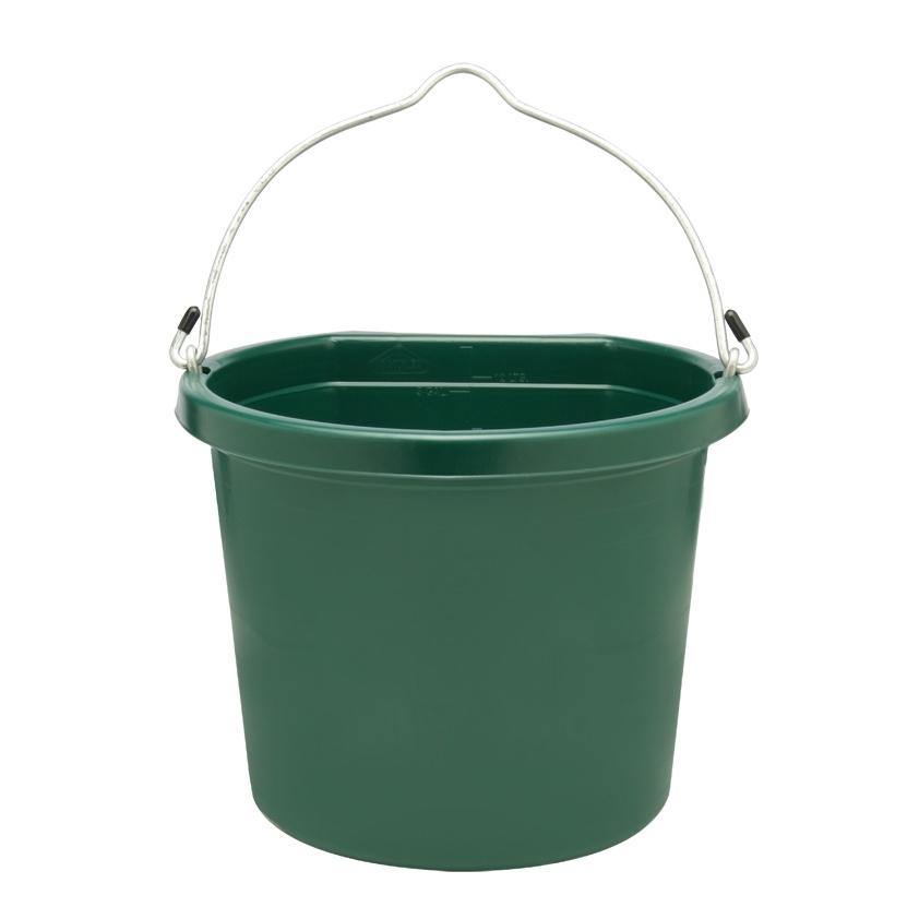 Fortiflex® Flat Back Bucket 14 Qt. / 13 L (FB-114) - FG Pro Shop Inc.