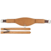 Roper Back Cinch with Billet & Basket Tooling