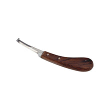 Load image into Gallery viewer, Hoof Knife (Double Edge) with Wooden Handle from Precision Canada - FG Pro Shop Inc.
