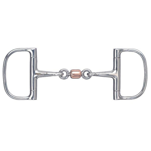 SS Snaffle Bit with Copper Roller - FG Pro Shop Inc.