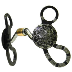 Classic Antique Sante Fe Daisy Hinged Port Bit - FG Pro Shop Inc.