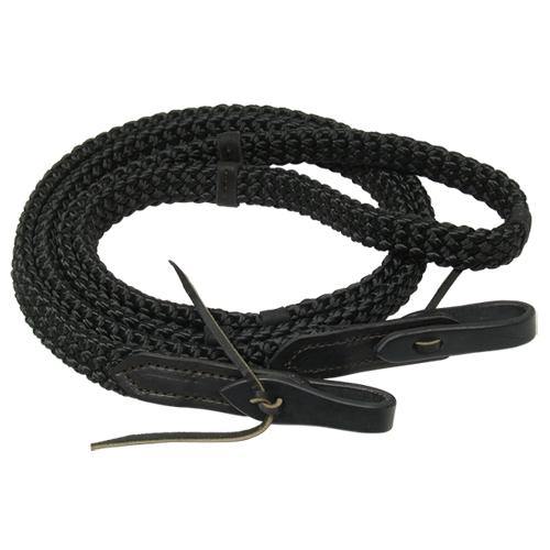 Black Quiet Control Rein by Schutz Brothers - FG Pro Shop Inc.