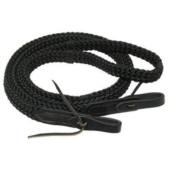 Black Quiet Control Rein by Schutz Brothers - FG Pro Shop Inc.