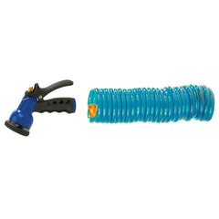 Coiled Plastic Hose with Sprayer - FG Pro Shop Inc.