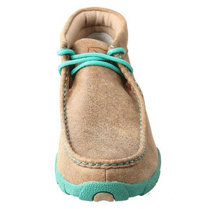Womens Twisted X Bomber/Turquoise Driving Moccasins - FG Pro Shop Inc.