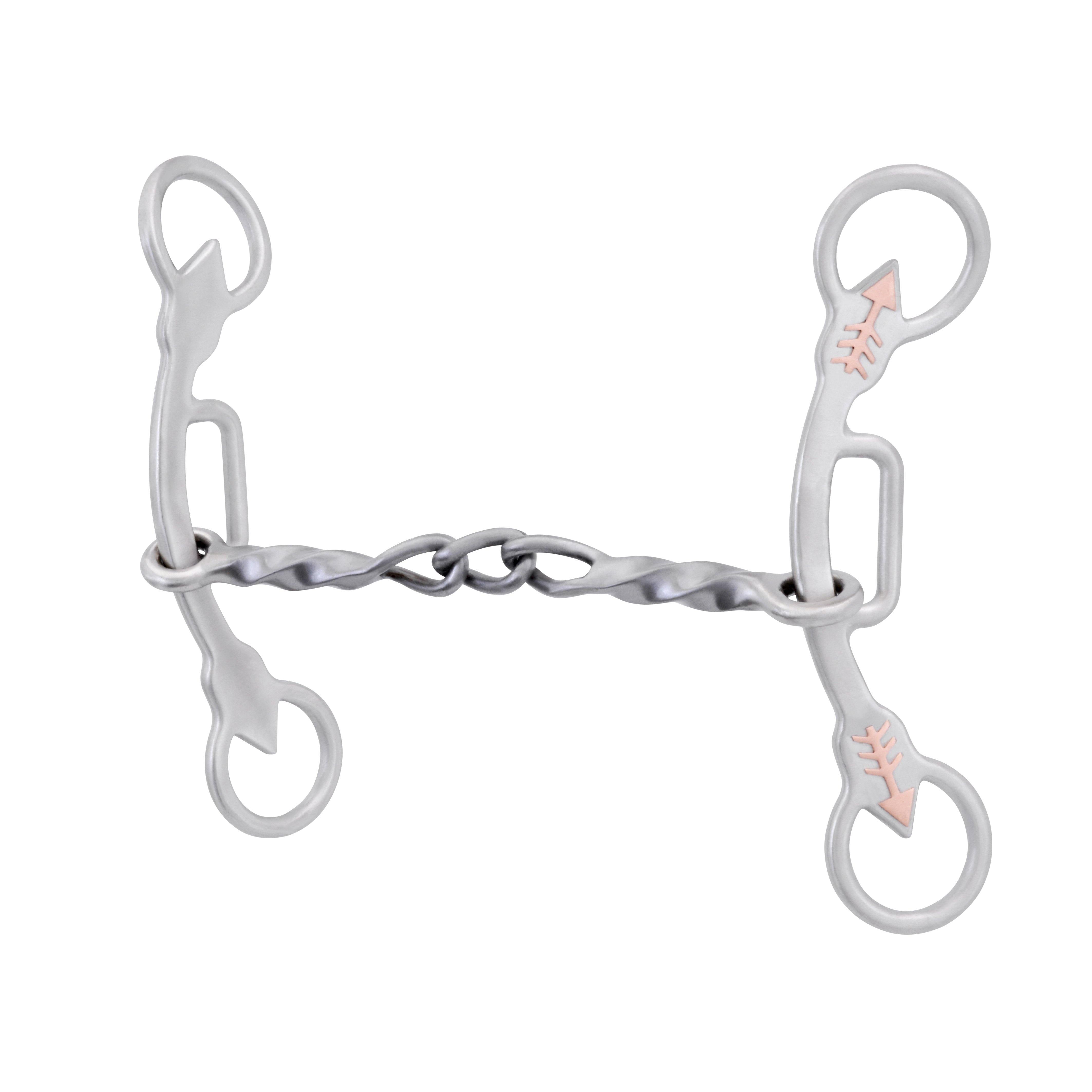 EM Marley Twist and Chain Combo Gag Bit - FG Pro Shop Inc.