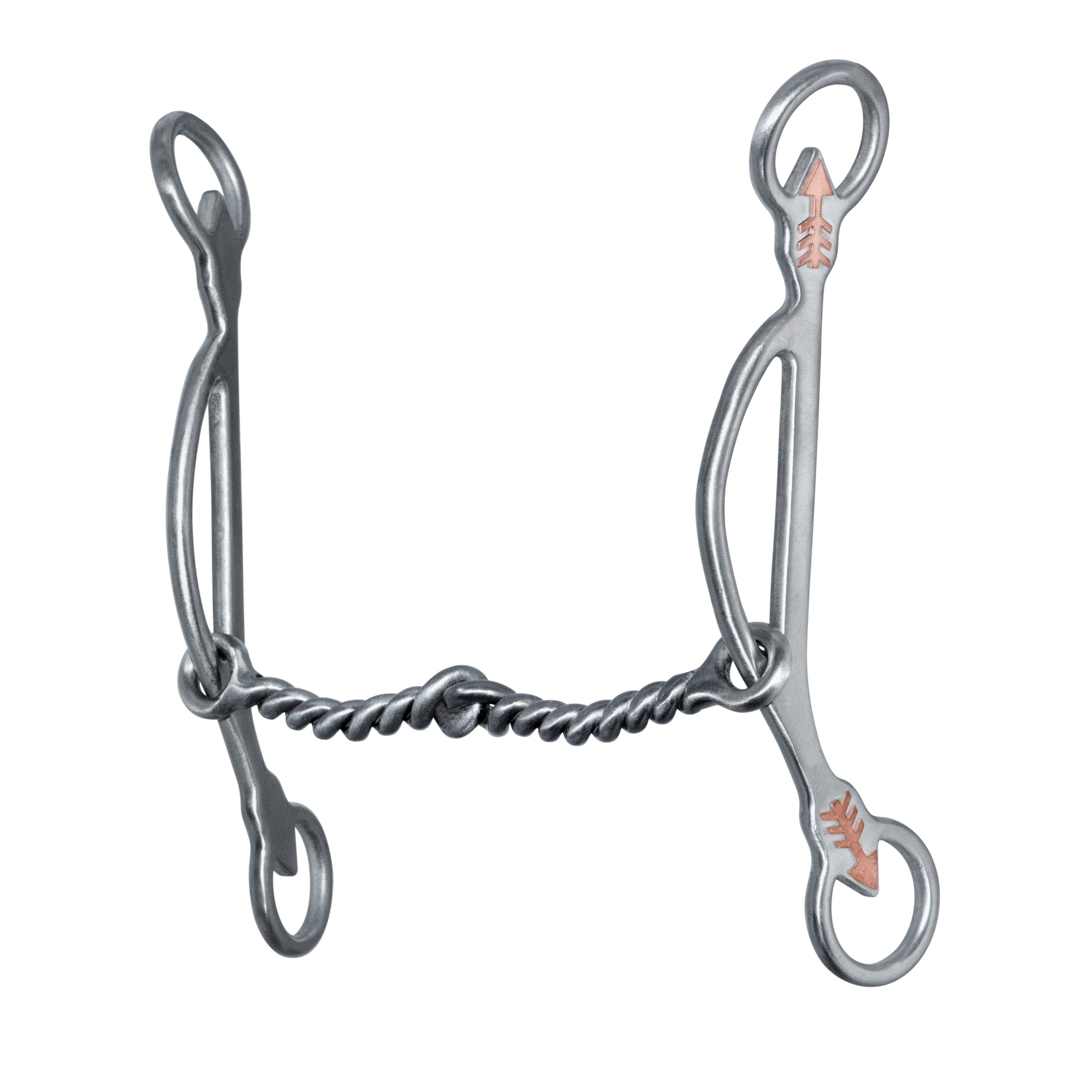 EM Winner Smooth Twisted Gag Bit - FG Pro Shop Inc.