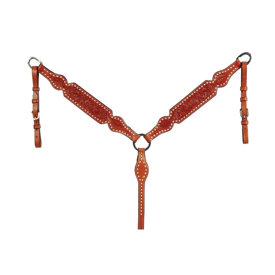 Buckstitch & Flower Breastcollar - FG Pro Shop Inc.