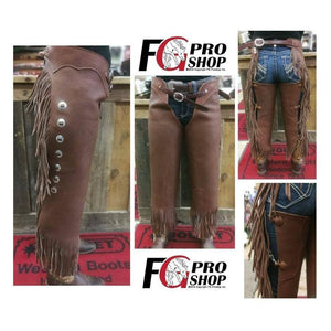 Cowboy Basic Chinks Brown - FG Pro Shop Inc.