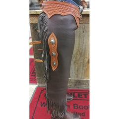 Basket Leather Top Chinks Brown - FG Pro Shop Inc.