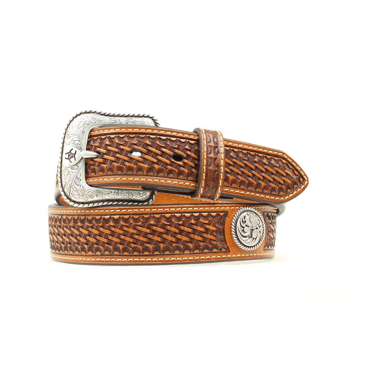 Ariat Mens Western Belt Basketweave - FG Pro Shop Inc.