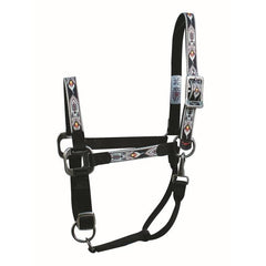 Signature Halter with Snap Black/Arrow Pattern - FG Pro Shop Inc.
