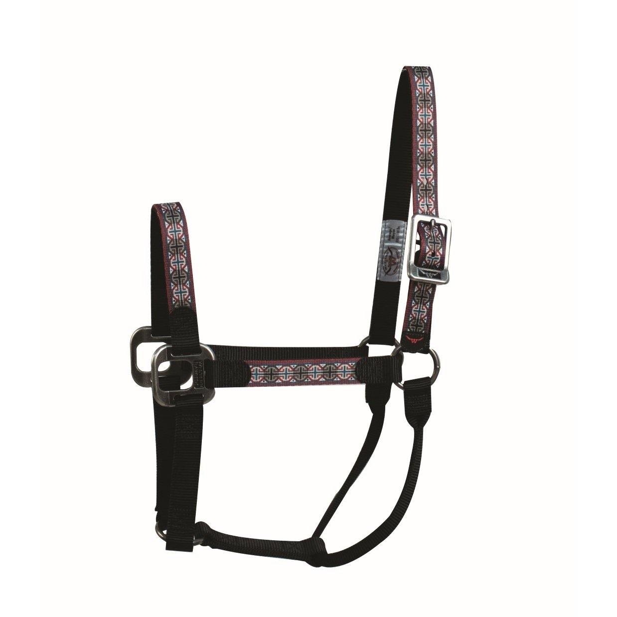Signature Halter No Snap Black/Octagon Pattern - FG Pro Shop Inc.