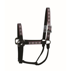 Signature Halter No Snap Black/Octagon Pattern - FG Pro Shop Inc.