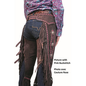 Suede Cowboy Chinks by Western Rawhide - FG Pro Shop Inc.
