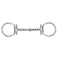 FG SS Brushed Square Twisted Western Dee Bit
