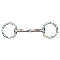 FG SS Brushed Eggbutt Show Snaffle Bit