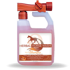 Shampoing Herbal Horse Wash "Lave & Rince"