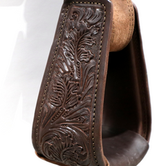 Selle Calf Roper - Brun Foncé