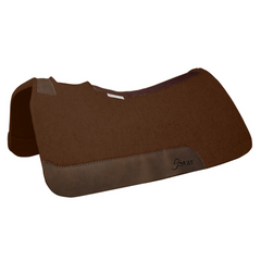 7/8" Chocolate Saddle Pad 30x28"
