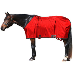Couverture En Nylon Devant Fermé - Rouge