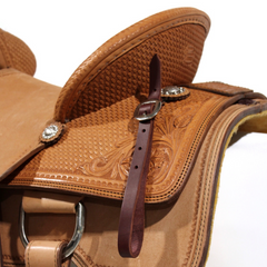 Team Roping Saddle Tan - 14"