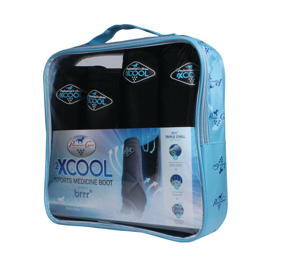 2XCool Sport Boot 4 Pack Black FG Pro Shop Inc