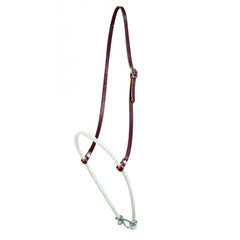 Caveson pour Roping en Corde & Cuir Latigo