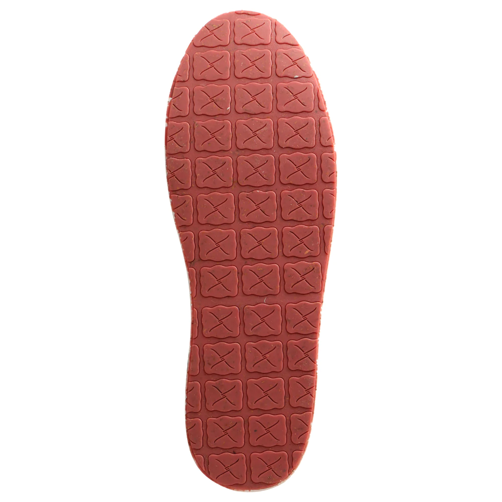 Men s Hoey Slip On Mocs Red Aztec