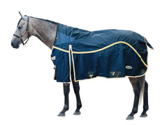 Waterproof Turnout Sheet 600D - Navy