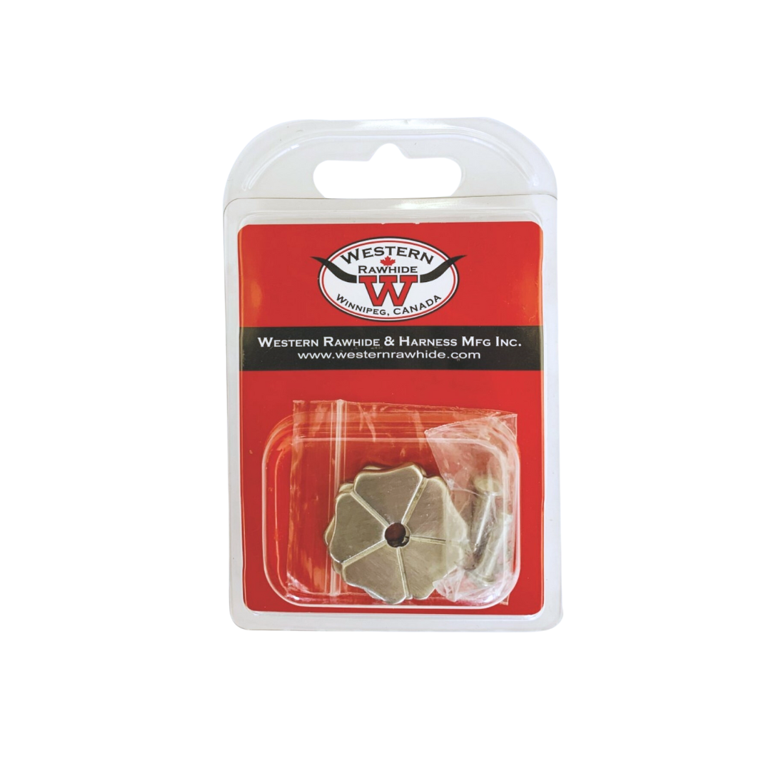 Spur Rowel Set Clover 1 3/8"