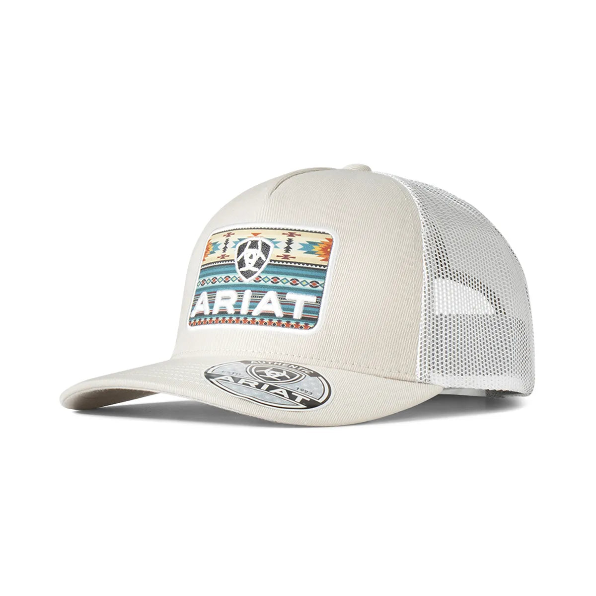 Casquette Crème Patch Aztec - Enfant