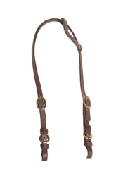 Bride Une Oreille Cuir de Harnais Huilé - Attache Boucle