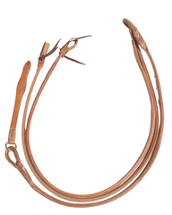 Harness leather Romal Reins with Stitch