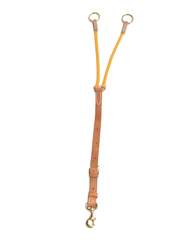 Martingale à Anneau en Cuir de Harnais