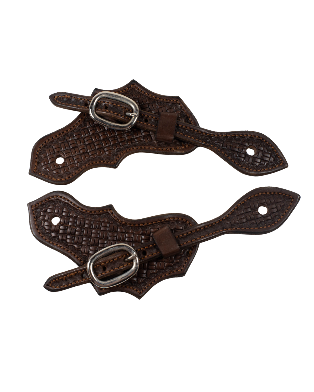 Courroie Éperons ''Scalloped'' Motif Bambou -  Femme