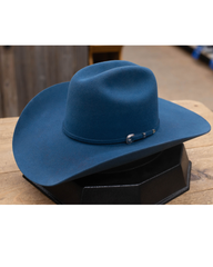 Pur Wool Hat Cowboy Top - Blue Yale