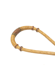Bosal 5/8'' en Rawhide Naturel Accent Rouge & Noir 16 Brins