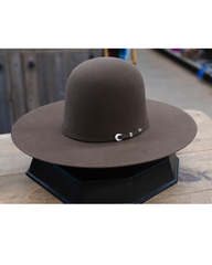 Chapeau Feutre 10x Non Formé - Walnut
