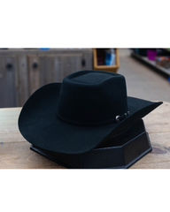 Pur Wool Hat Square Top - Black