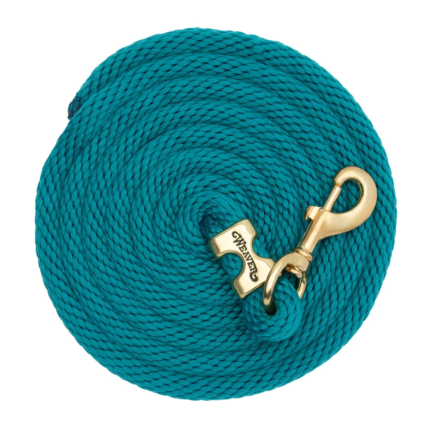 10' Poly Lead Rope with Solid Brass Snap