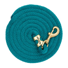 10' Poly Lead Rope with Solid Brass Snap