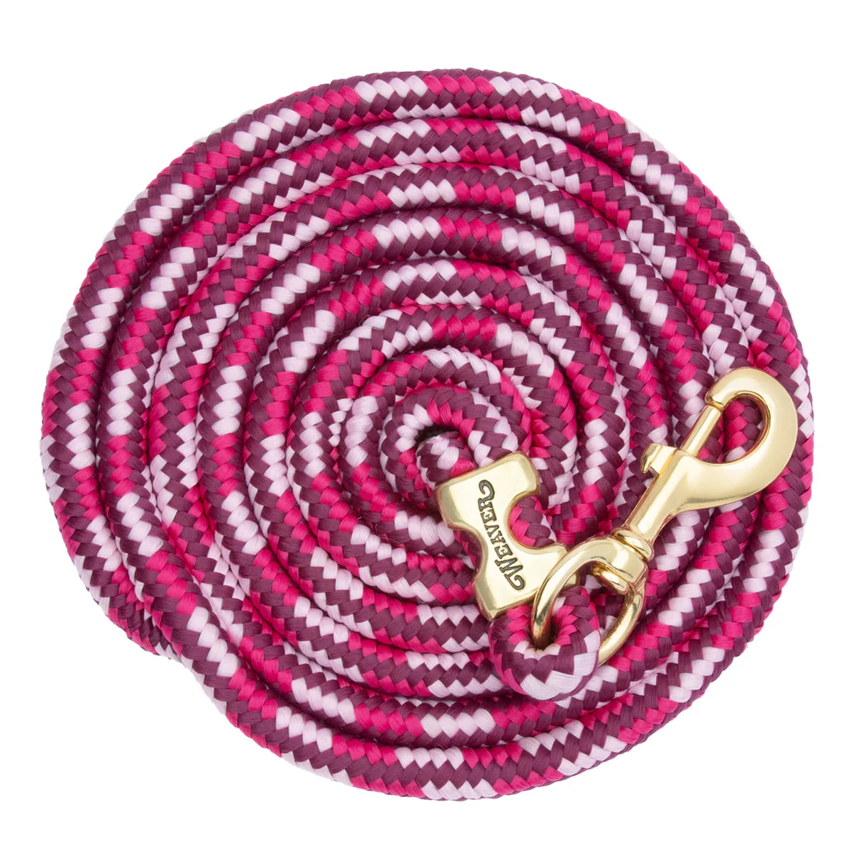 10' Poly Lead Rope with Solid Brass Snap