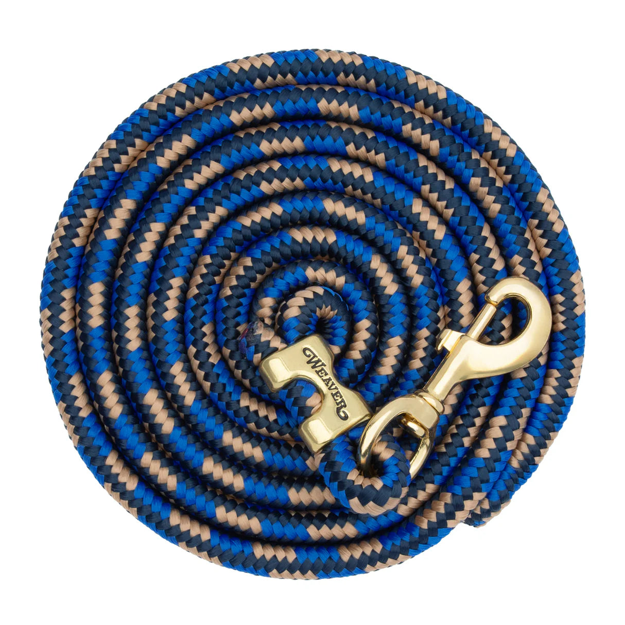 10' Poly Lead Rope with Solid Brass Snap