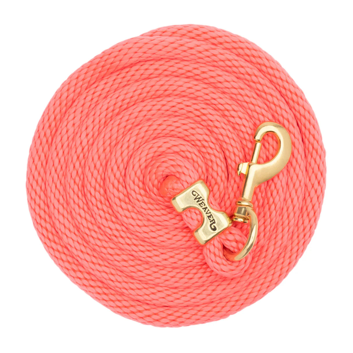 10' Poly Lead Rope with Solid Brass Snap