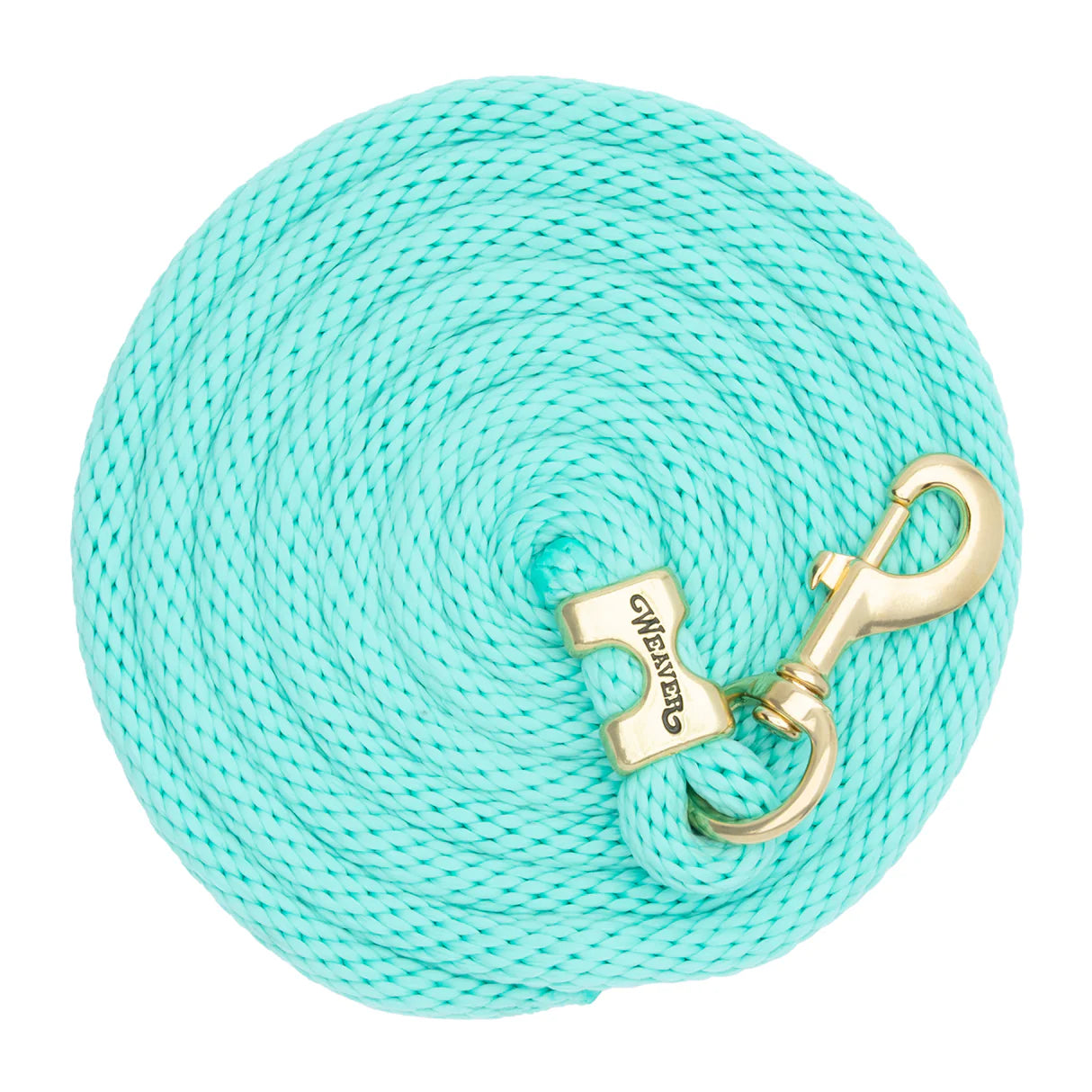10' Poly Lead Rope with Solid Brass Snap